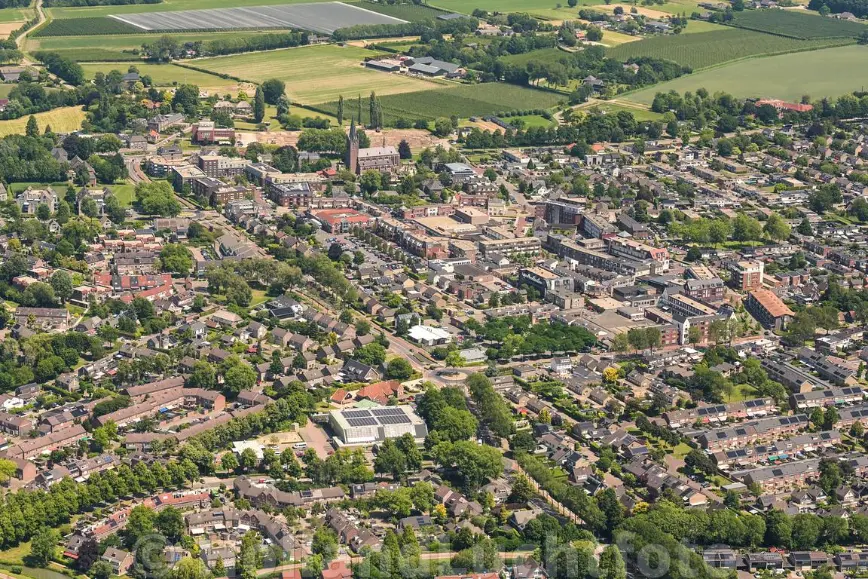 Luchtfoto van Beuningen